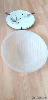 lampa na 2 ziarovky s burou 40 cm priemer - 2