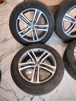 4ks alu disky orig. Mercedes 5x112 R20 pneu 275/50 r20 - 2