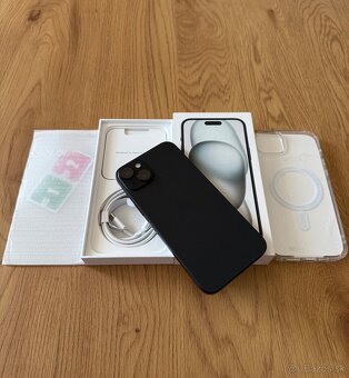 iPhone 15 Plus 128 gb Black - komplet príslušenstvo, záruka - 2