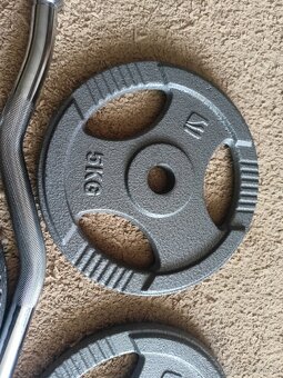 EZ tyč 30mm a 5kg, 10kg kotouce - 2