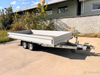 Predám prívesný dvojnápravový vozík značky Agados Adam 12 - 2