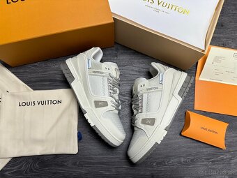 Louis Vuitton tenisky Grey komplet balenie. - 2