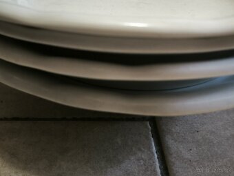 Predám biele taniere - 2