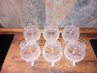 Kryštálový set pohárov - 2