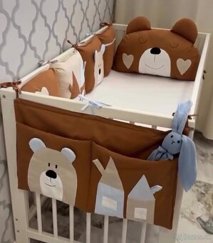 Bavlnený mantinel do postieľky - 2