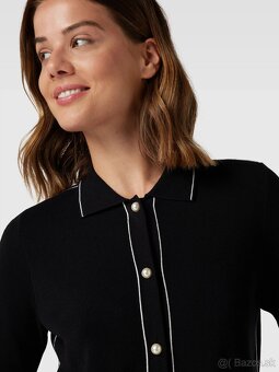 dámsky kardigan čierny - S - 2