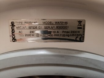 Gorenje WA 72145 - 2