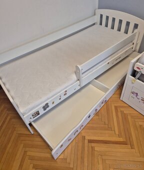 Detska postel 80x180 s matracom - 2