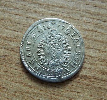 Predám XV grajciar 1677 KB Leopold I. - 2