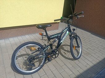 Detský bicykel 20 celoodpružený - 2