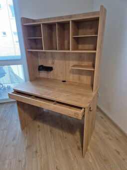 Študentský písací stôl s nadstavbou CILEK MOCHA - 2