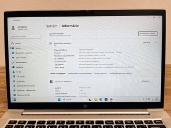 Predám HP Elitebook 830 G8/8GB RAM/256GB SSD/W11 - 2