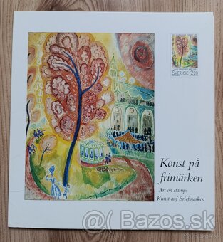 Zbierka filatelie Švédsko umenie - 2
