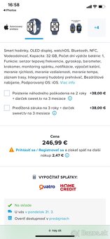 APPLE WATCH SE (Gen 2) 40mm Silver AI S Blue SB S/M GPS - 2