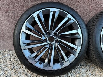Alu disky Skoda Superb IV L&K R19 + zimné pneumatiky - 2
