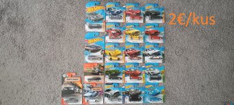 Hot Wheels EU európske autá - 2