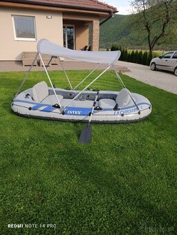 Nafukovaci cln + Intex pumpa elektrická 12V auto - 2