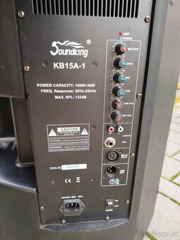 Predám Soundking KB15A-1 Aktívny odposluch - 2