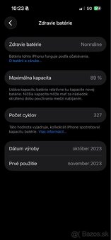 iPhone 15 Pro 256 GB, Top zdravie - 2