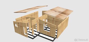 Stavebnica JAF 120/50AT - byt na pozemku. - 2