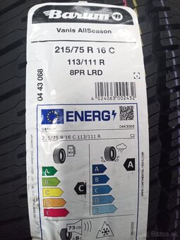 215/75 R16 C 113/111 R  Celoročné - 2