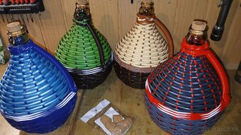 Demižon oplotený 5litrovy - 2