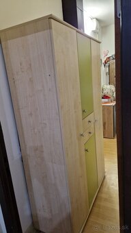 Skrina - zeleno/hneda - 2