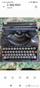 písací stroj zn. GROMA - 2