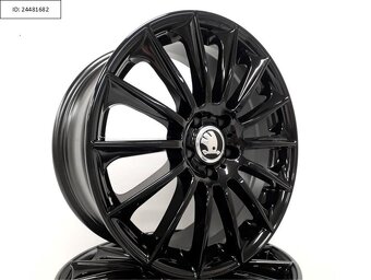 X Škoda Superb, Vw Golf, Passat aludisky 5x112 R18 8J ET45 1 - 2