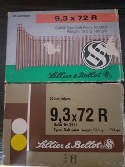 Kúpim náboje 9,3x72R - 2
