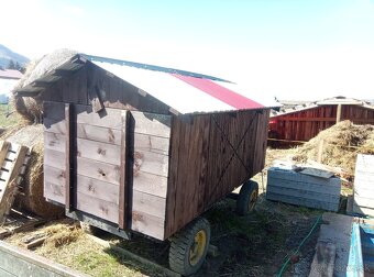 Budka na podvozku , príves - 2