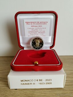 2€ mince MONACO PROOF 2019-2024 - 2
