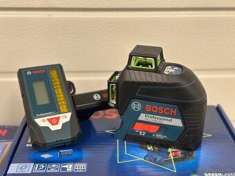 Zeleny laser Bosch GLL 3-60XG, Prijmac Bosch LR7 - 2