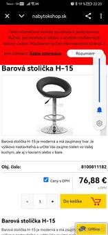 Barové stoličky - 2