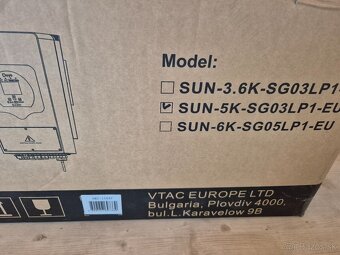 Hybridný solárny menič invertor 5kW 1 faz - 2