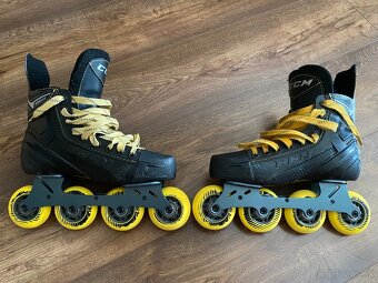 Predám inline hokejové korčule CCM Tacks RH9350, (38) - 2