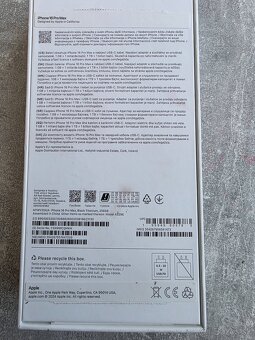 16 pro max Black titanium 256gb - 2