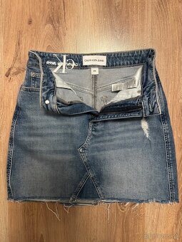 RIFLOVA SUKNA zn. CALVIN KLEIN - 2