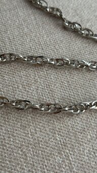 Retiazka na kabelky bez karabíniek, 100 cm, priemer 0,80 cm - 2