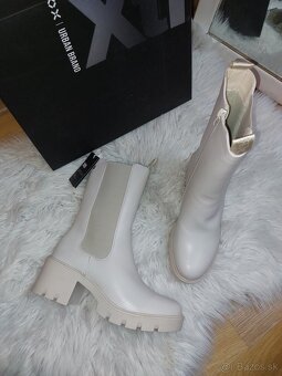 Krémové topánky 40 - 2