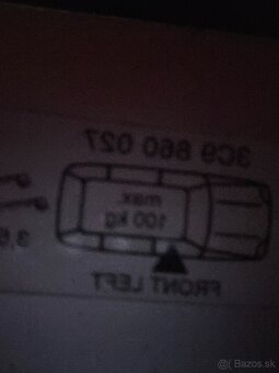 Strešný nosič org. VW Volkswagen Passat B6/B7/Octavia - 2