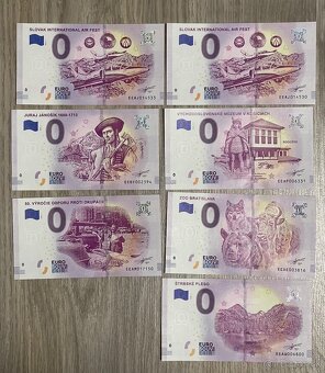 0 euro bankovky - 2