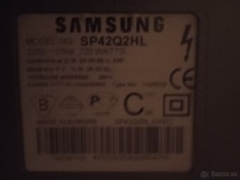 Starý Samsung televizor - 2