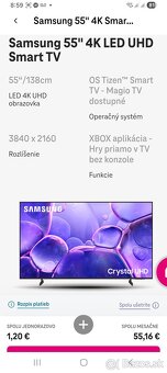 Samsung 55"4K led UHD Smart TV - 2