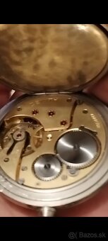 Strieborné starožitné vreckové hodinky - 2