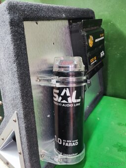 Subwoofer zosilovač kapacitor - 2