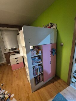 Poschodová posteľ  so stolom - 2