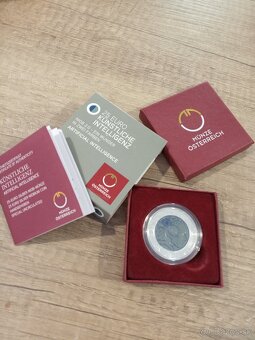 Strieborná minca Rakúsko 25€ - 2