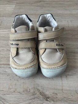 Detské kožené barefoot tenisky DD Step - 2