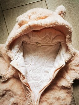 Mackový detský zimný overal vel. 68 - 2